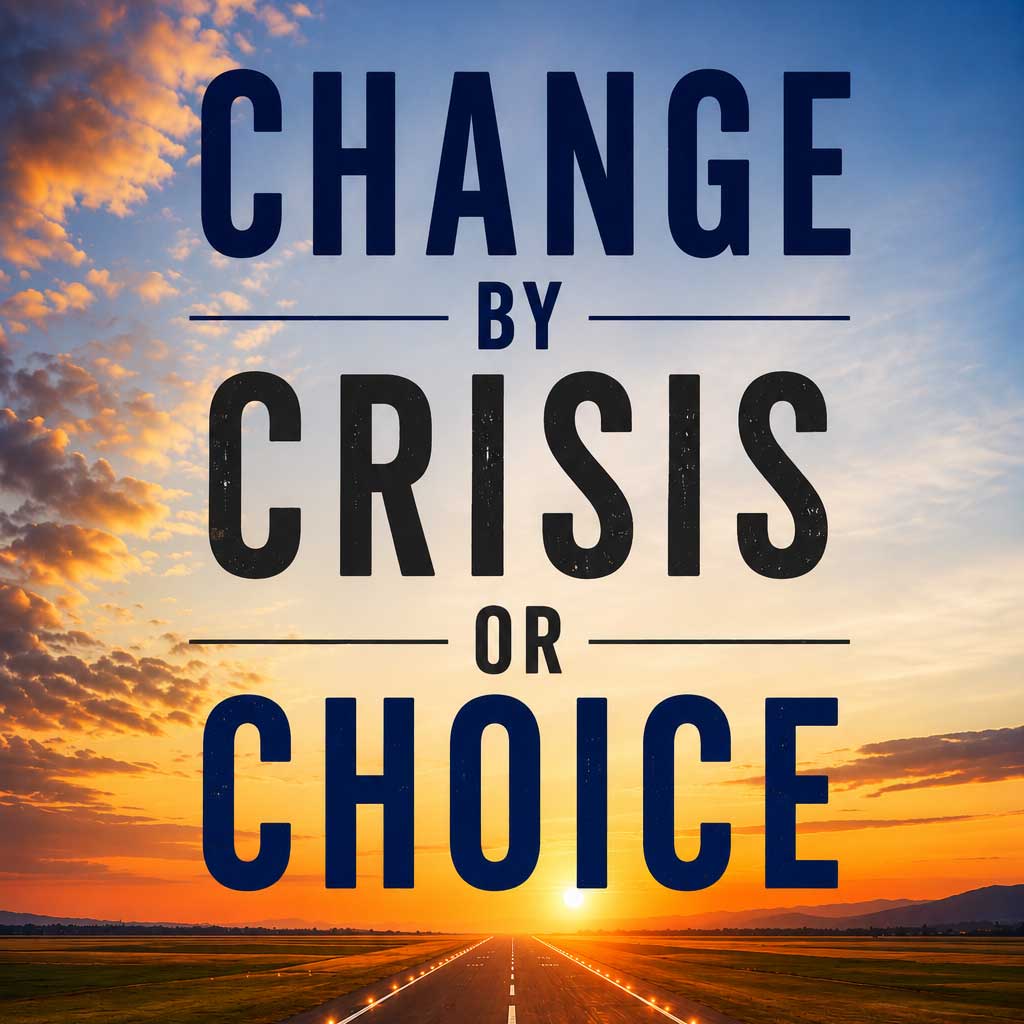 Change by Crisis or Choice?